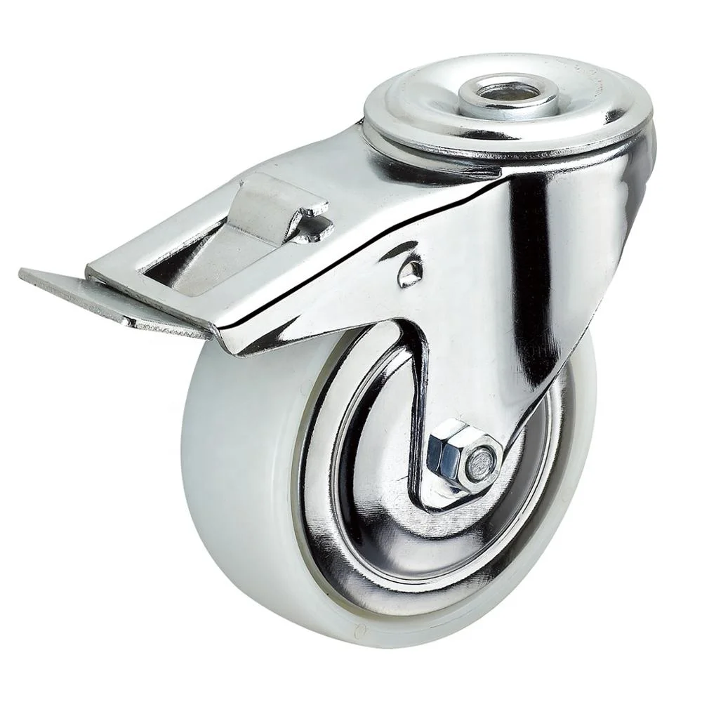 Нейлоновый ролик SS 3-дюймовые пластиковые колеса 3 4 5 6 8 дюймов европейский стиль