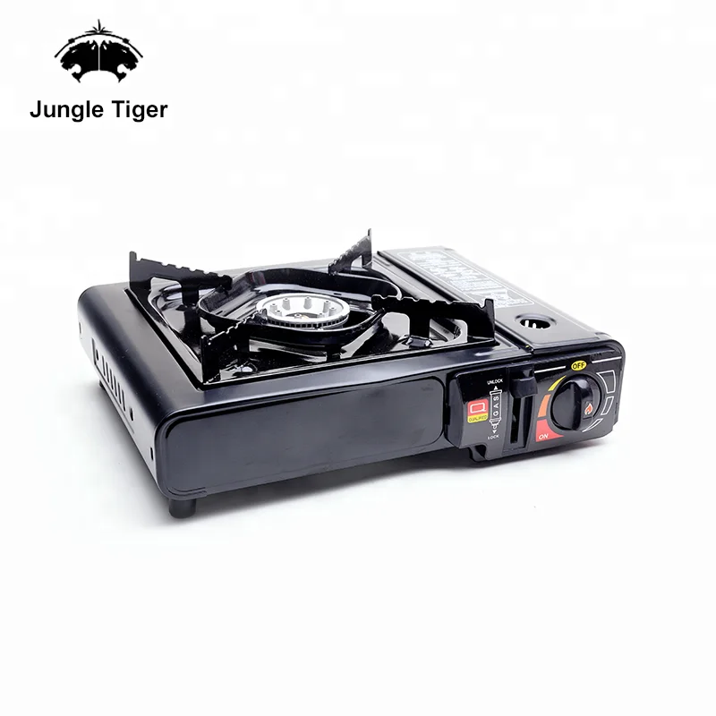 Camping Gas Stove 3200W Foldable Windproof Camp Cooking Butane Burner Portable Outdoor Backpacking Stove