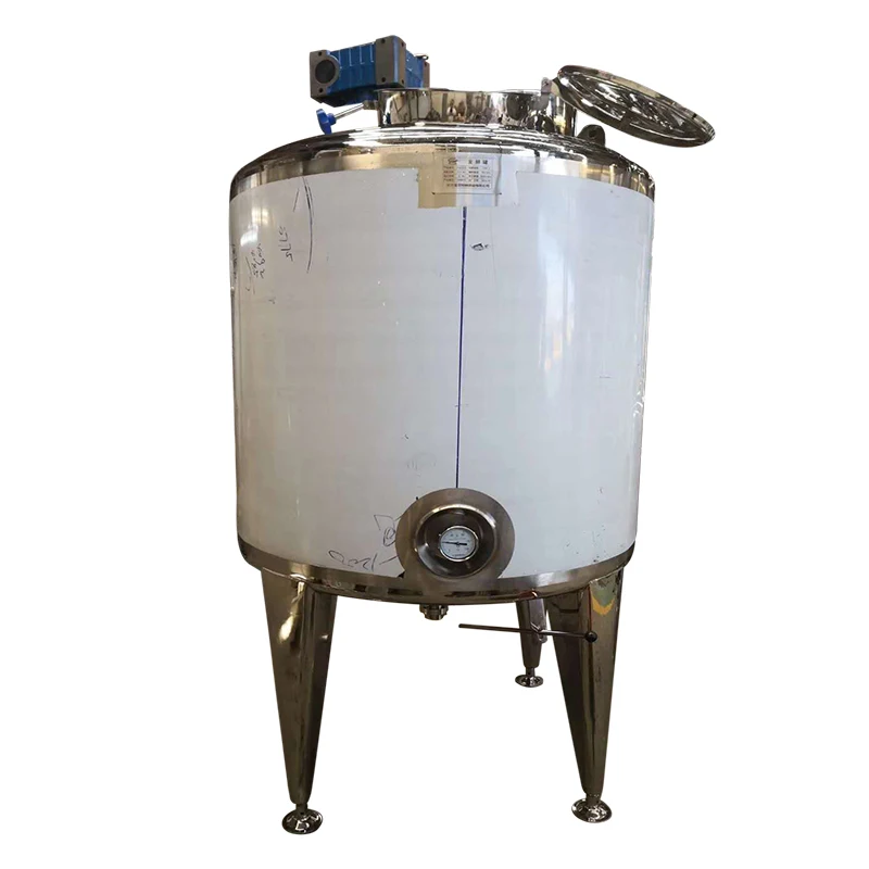 steam jacketed tank stainless steel syrup tank