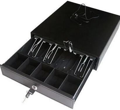 5 Bills 8 Coins POS Cash Drawer Metal 4 Bills and 5 Coins Checkout Counters Cash holders