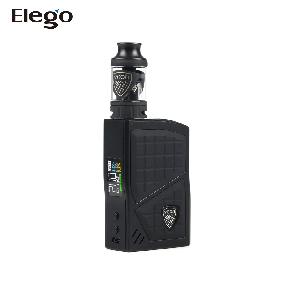 Zinc alloy VGOD Pro 200 Kit 2 x 18650 Battery Type