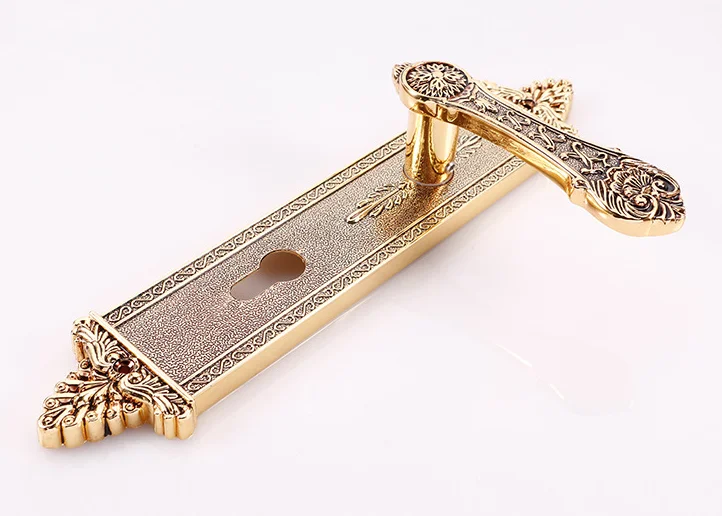 Factory Export zinc material cheaper price door usage handle lock OEM handle lock