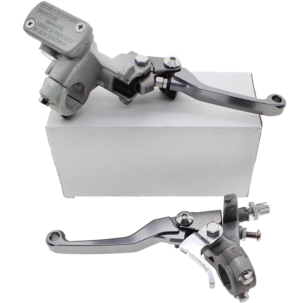 Supply distributor performance racing master cylinder hydraulic brake clutch levers for honda dirt bike