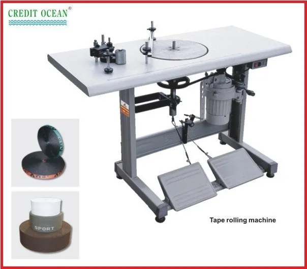 Credit Ocean Semi-Automatic Tape Rolling Machine with good price