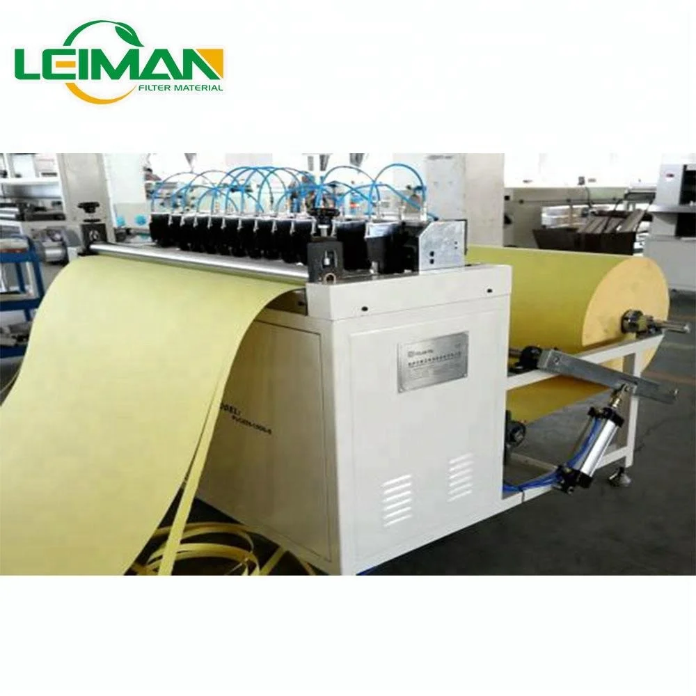 Filter production line knife folding machine bending machine