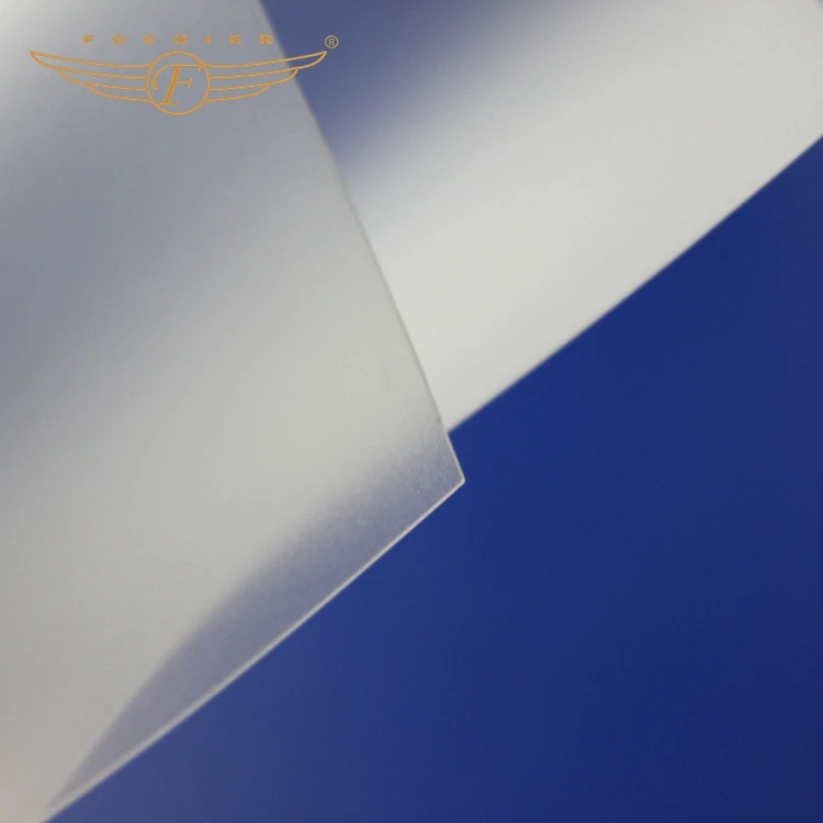 0.3mm thickness laminated ID card inkjet printable clear pvc plastic pvc sheet