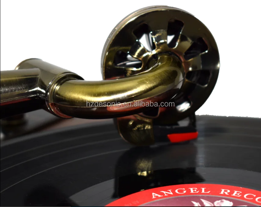 vintage design guangdong electric gramophone with horn