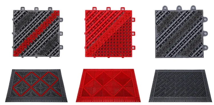 Good selling pvc floor tiles interlocking bangladesh price