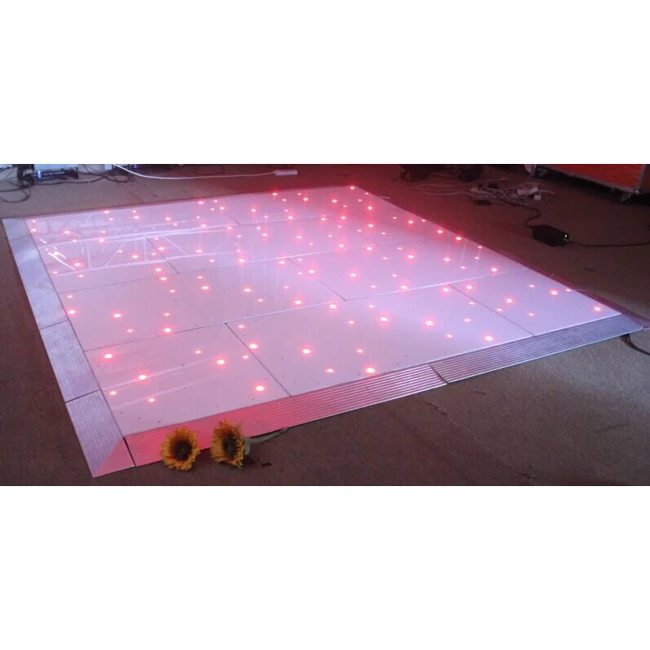 Wireless RGB led dance floor / portable Wedding Dance Floor Light For Sale