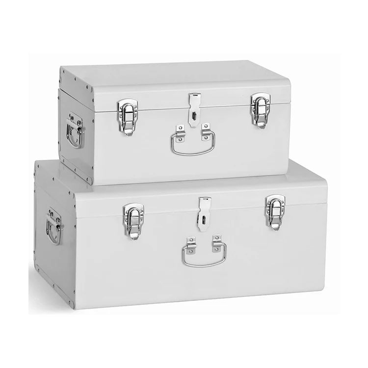 Chuzhou Jincheng Square Galvanized Sheet Decoration Storage Metal Trunk Box