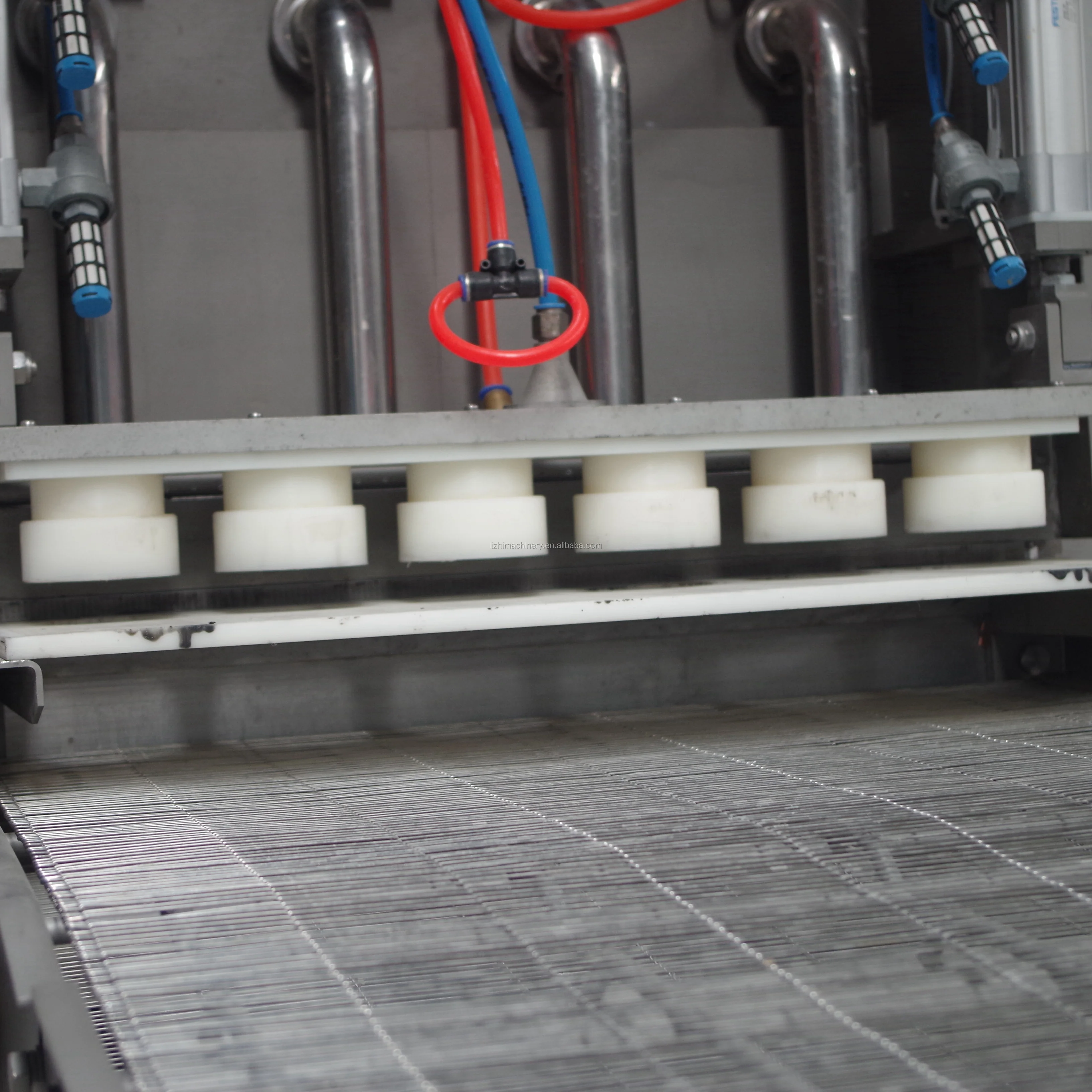 Frozen onion rings burger patty meat cutlets  forming making extrusion machine  onion rings making production line