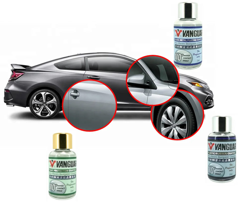 
9H NANO CERAMIC SiO2 PRO CRYSTAL COATING FOR CAR CLASS / METAL & PLATING COATING 