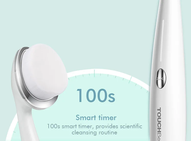TOUCHBeauty portable waterproof electric vibrating sonic facial cleansing brush handheld facial cleanser face massager TB1781
