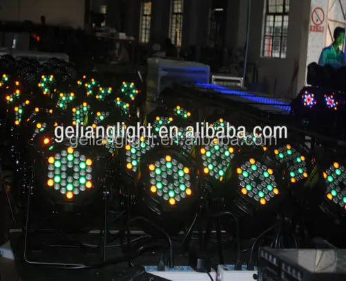 hot selling disco event led par 64 rgb dmx stage lighting 36pcs 3w 36pcsx3w led par light