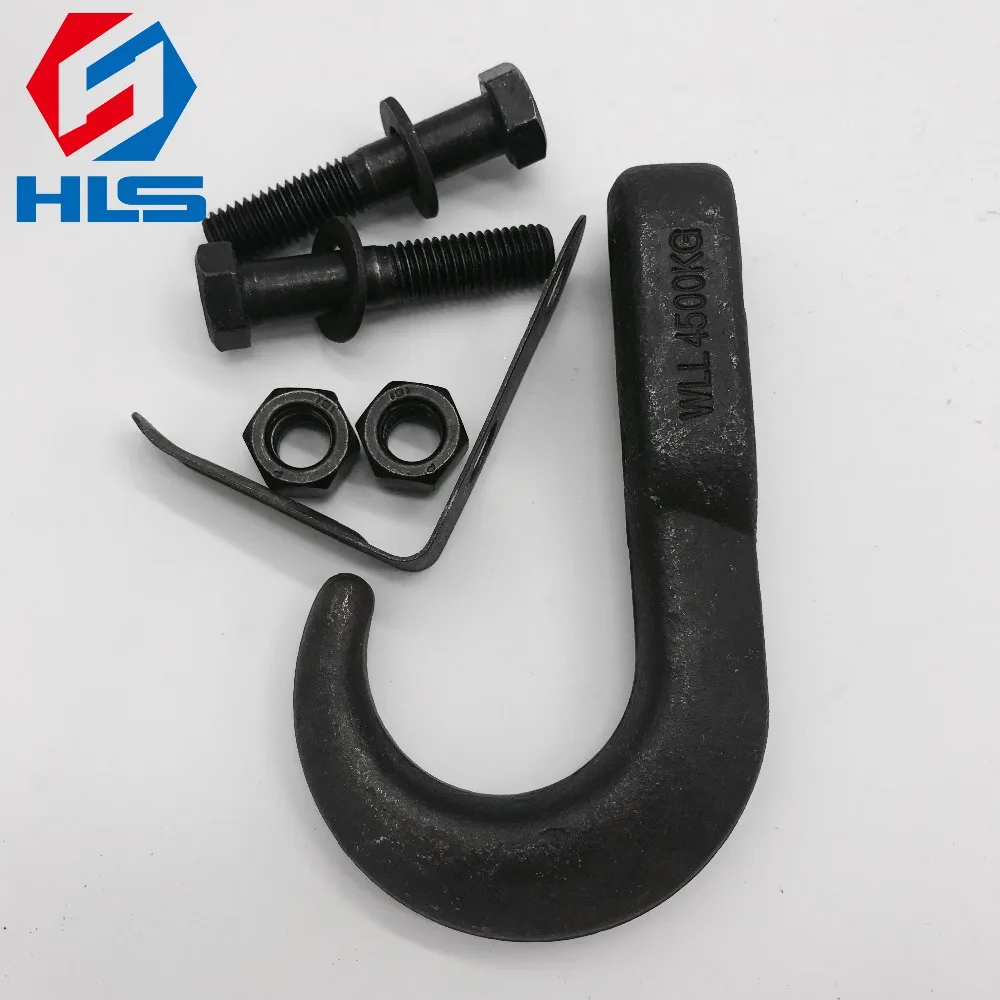 
High Quality Forged Tractor Car Tow Hook with Latch 
