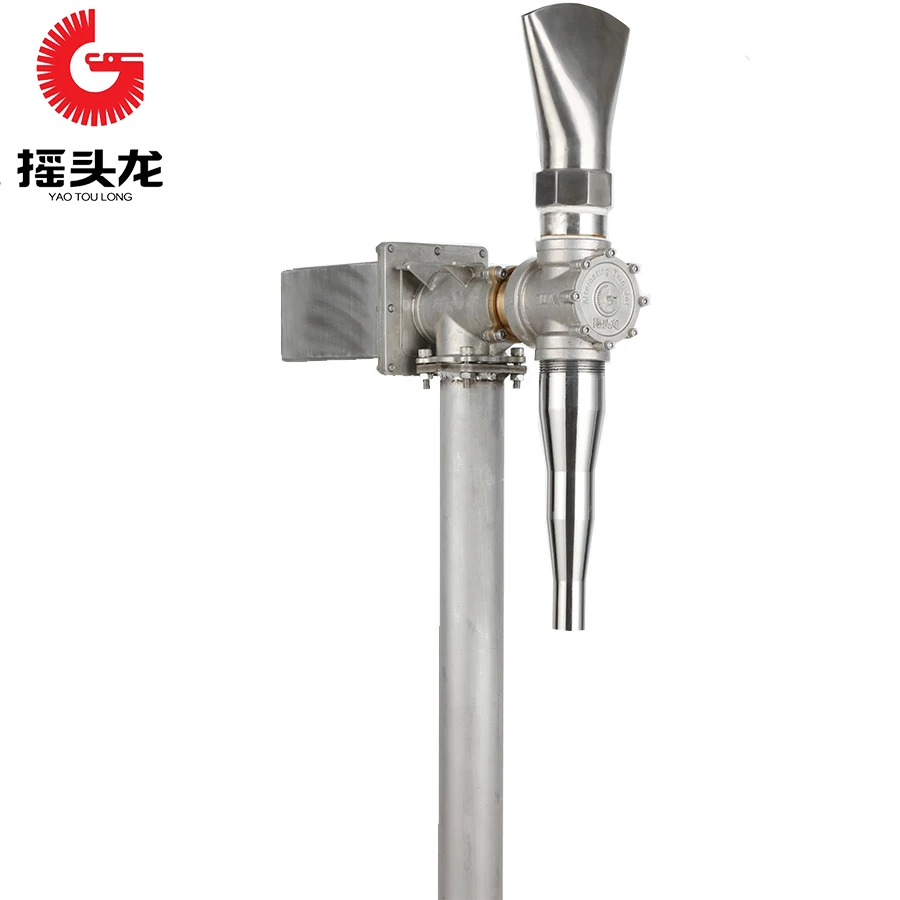 
DMX512 Garden Water Fountain Outdoor Color Changing Fountain Rotating Swivel 1Axis Nozzles With two Jets 