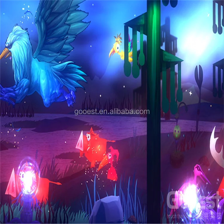 
indoor amusement park interactive projection wall gemes for kids, amusement park interactive 3d projection 