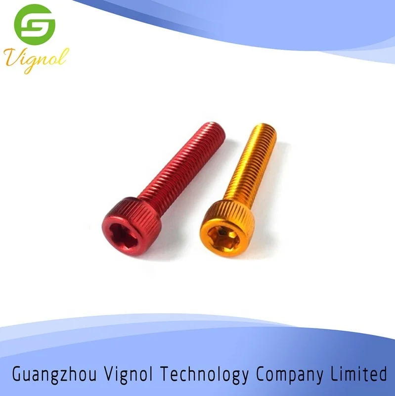 M2 M3 M4 M5 M6 M8 M10 M12 Aluminum cup head screws socket head cap screw