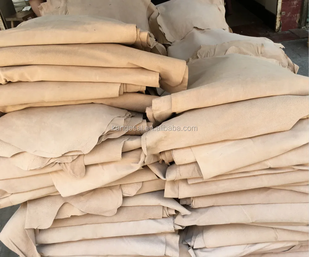 Кожаные туфли с подкладкой из натуральной свиной кожи бежевого цвета