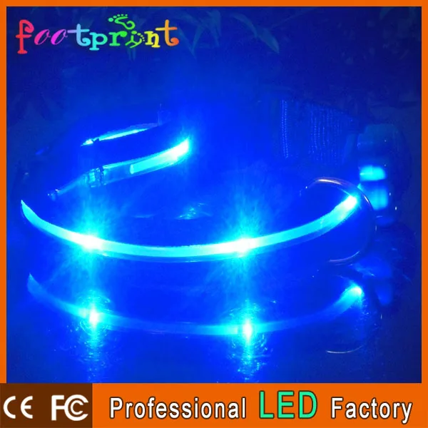 Свтеодиодный фонарик ошейник для собаки GH самое лучшее обслуживание завод