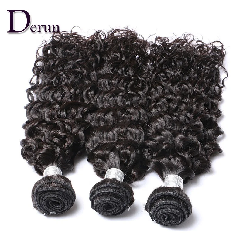 Cuticle aligned virgin hair, 100% human hair deep curl hair bulk