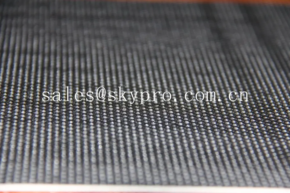 abrasion resistant treadmill belt with diamond / golf / granite pattern