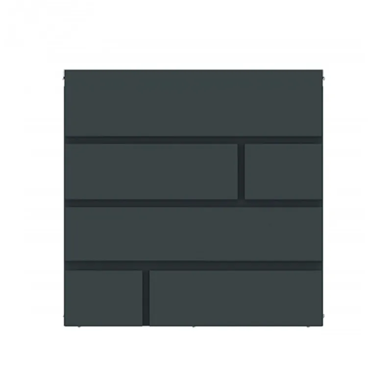 Почтовый ящик для улицы металлический с откидной крышкой настенный писем средний