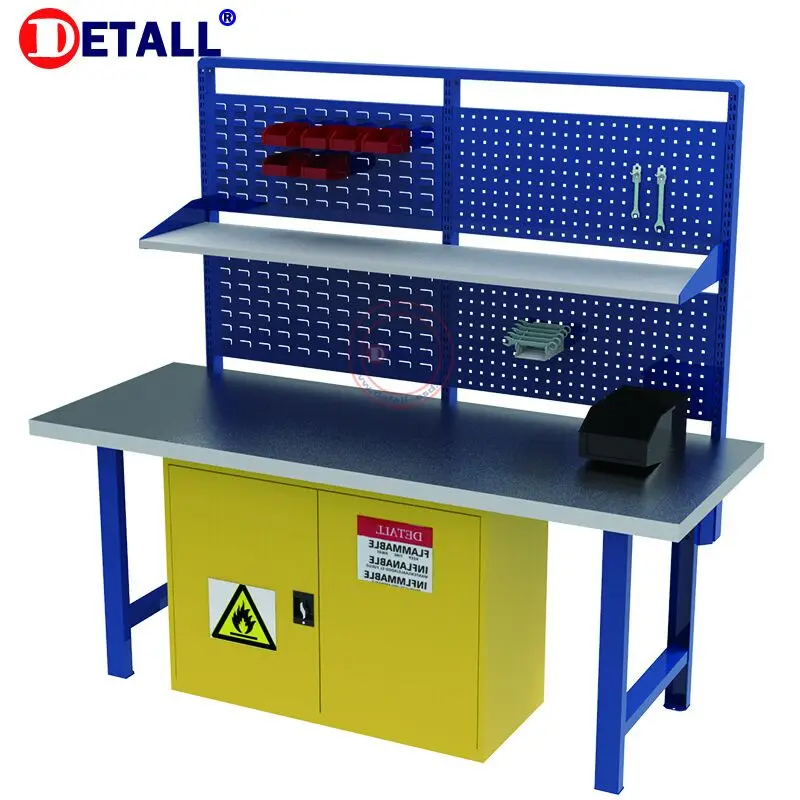 Detall High quality heavy duty garage metal 20 drawer workbench