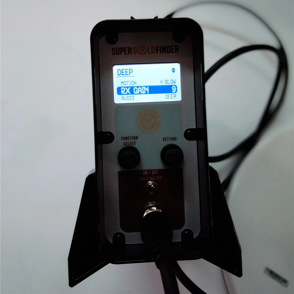 Underground GFX7000 Metal Detectors for Treasure Hunt Long Range Deep Gold Detector Mining Finder Rechargeable Battery