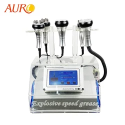 Au-46B AURO 5 in 1 multipolar RF headset 40K Cavitation Vacuum Strong slimming Spa Beauty Machine