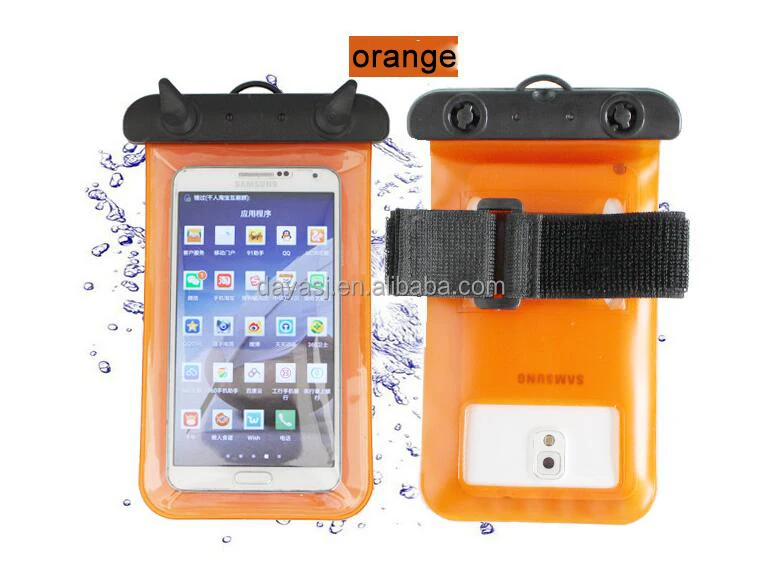IPX8 Waterproof Phone Bag Underwater Dry Case With Arm Band for Mobile Phone