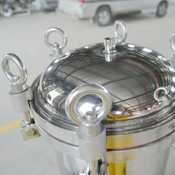 1 year warranty liquid single bag filter housing Micro filtration machine for coconut water  for water treatment