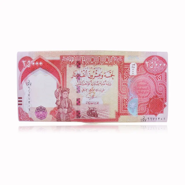 Short novelty style banknotes money bag printed purse coin bag