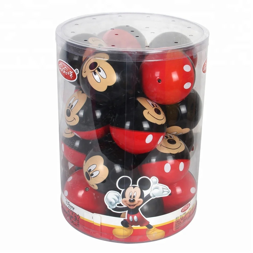 PVC inflatable 80MM colorful play plastic pit ball