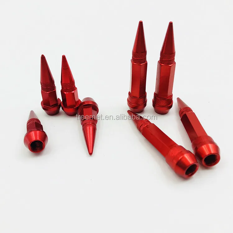 
Aluminum Alloy Material Blue Color Custom Tire Valve Caps 