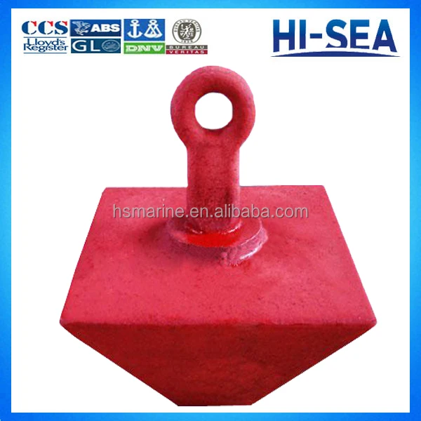 Якорь пирамиды для морского корабля от 20 фунтов до 500 фунтов
