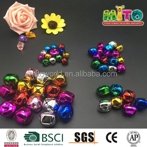 Christmas decoration bulk aluminum jingle bell