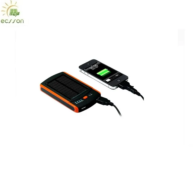 MSDS portable solar charger 6000mah, dual usb 5V 2100mah, mobile phone cable, for worlds smallest mobile phone