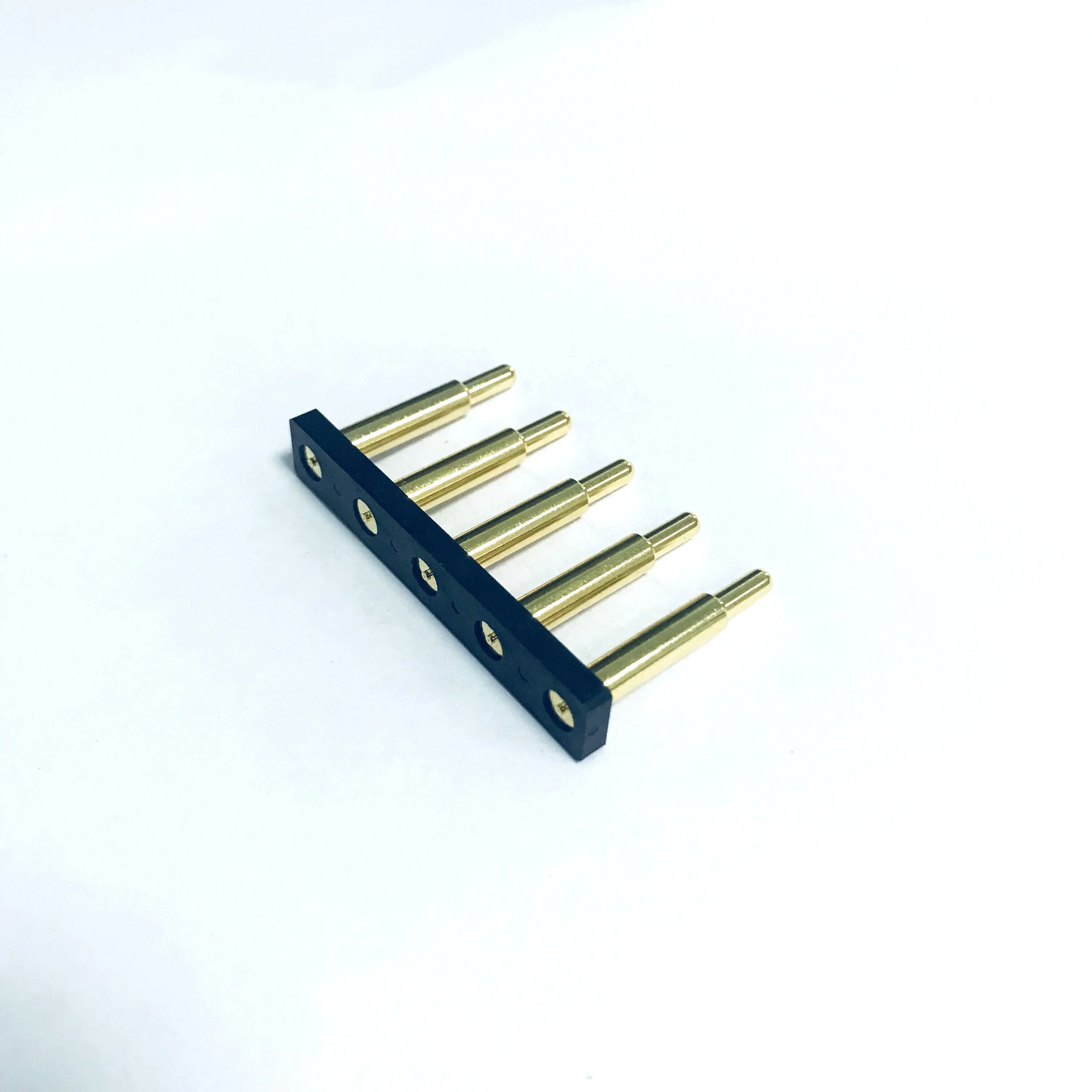 
1x5 Pin Positions Power Pin Male type connector header large current Brass 40A Golden plated LED Power 