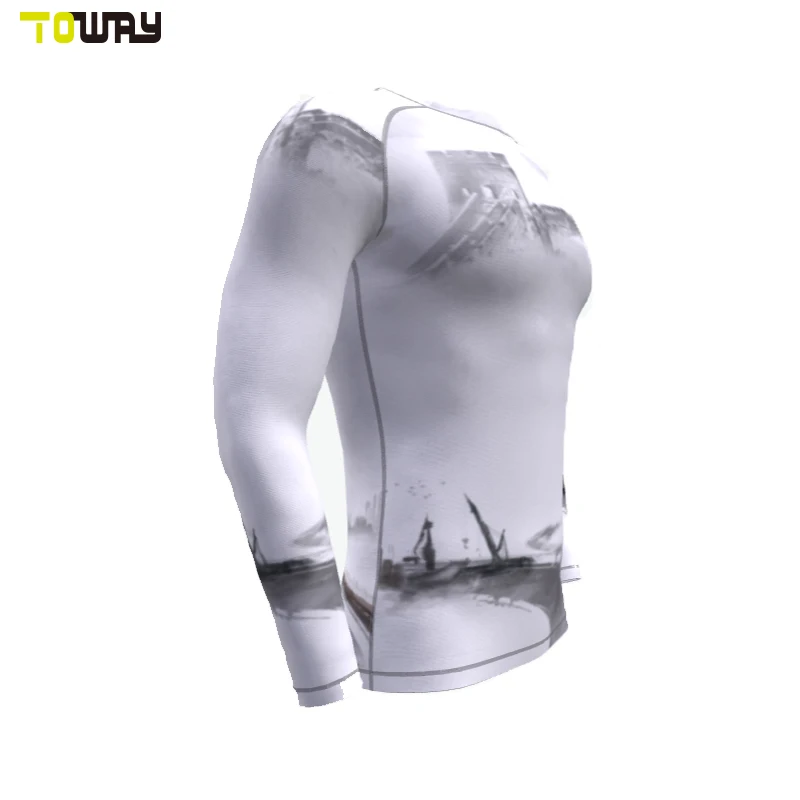 custom mma rash guard for men