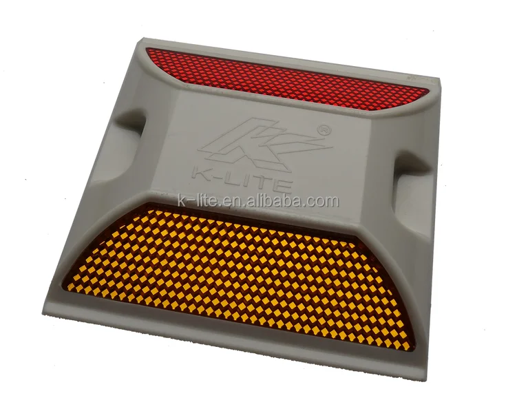 Epoxy glue filed road stud