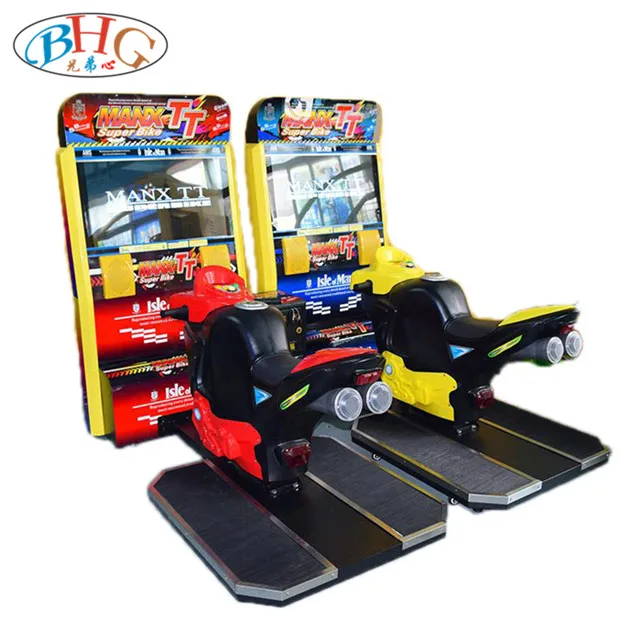 Игровой центр manx TT, работающий от монет, новый гоночный видео аркадный игровой автомат, гоночный симулятор
