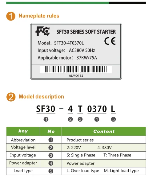 220v 380V 3phase motor soft starter 15kw-900kw 50Hz 60Hz