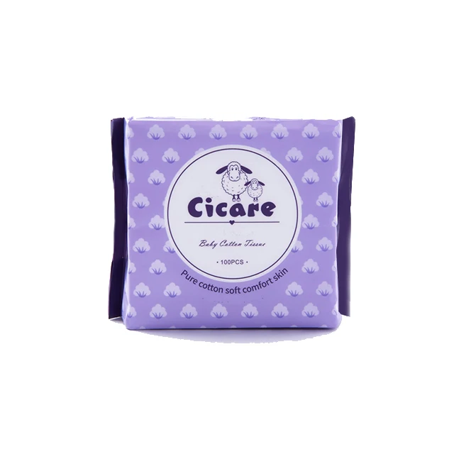 
100% cotton Disposable Cleansing Cloths Soft-Spun fabric dry wipe,baby care dry wet wipe 