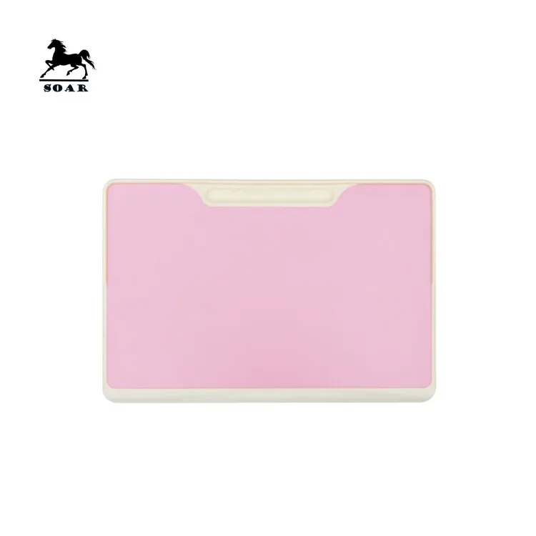 
MDF material student table and chair top with pp injection edge 