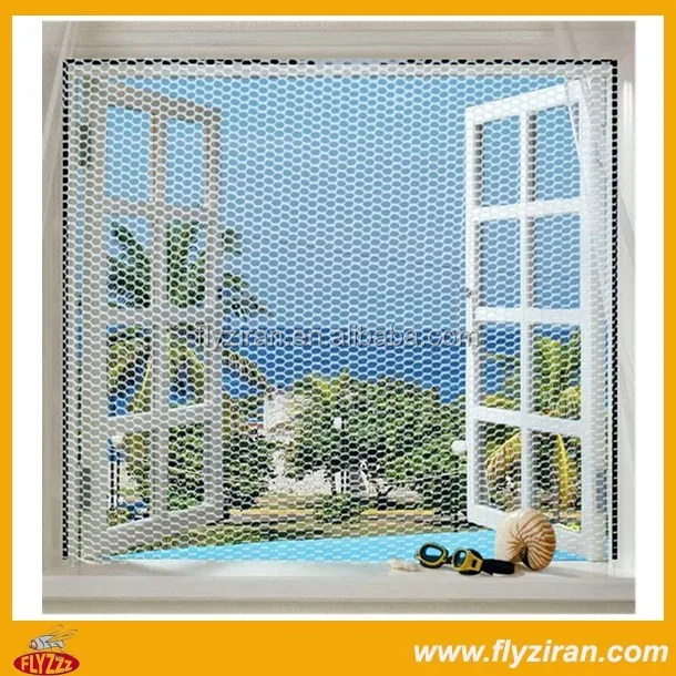 DIYadhesive москитные сетки для окон сделаны Полиэфирной сетки с волшебной пасты