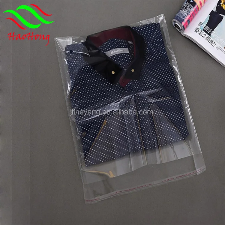 
Transparent plastic OPP bags supplier malaysia poly bag with air holes 