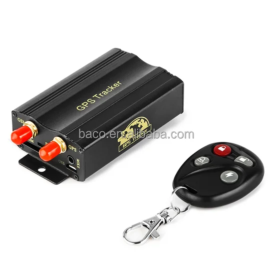 gps tracker tk103 with fuel sensor gps tracker portable vehicle tracking system TK103B