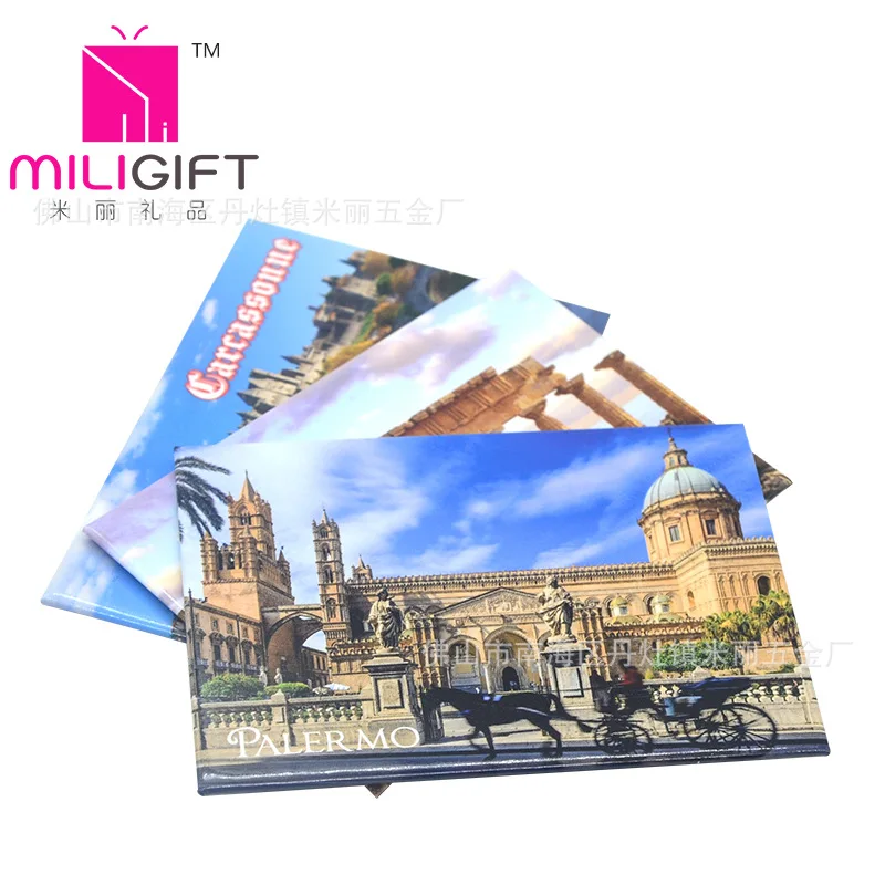 Китайский поставщик, Оловянная тарелка, сувениры, магнитный металлический холодильник