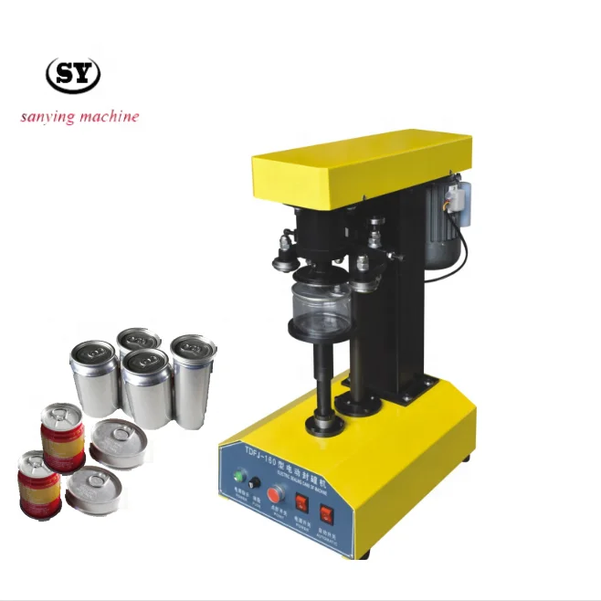TDFJ-160 semi automatic bottle/cans/beers capping/seaming machine factory price